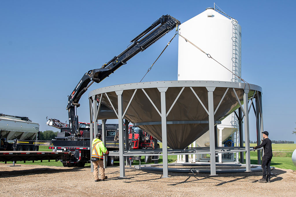 Grain Bin Installation Grain Bin Installation